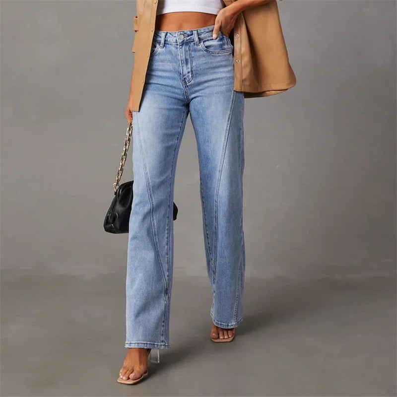 Solly™ |Chic Flared Denim Jeans