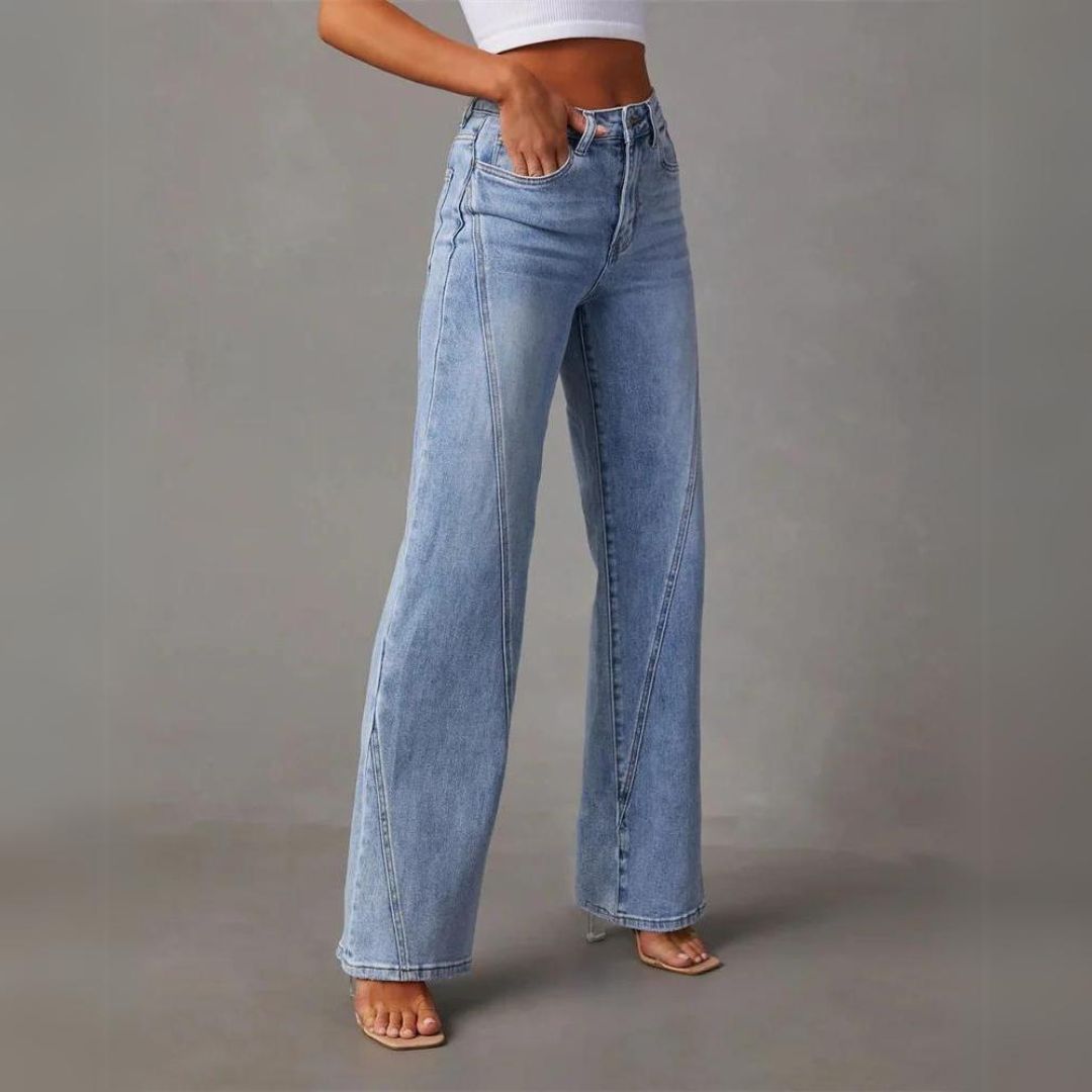 Solly™ |Chic Flared Denim Jeans