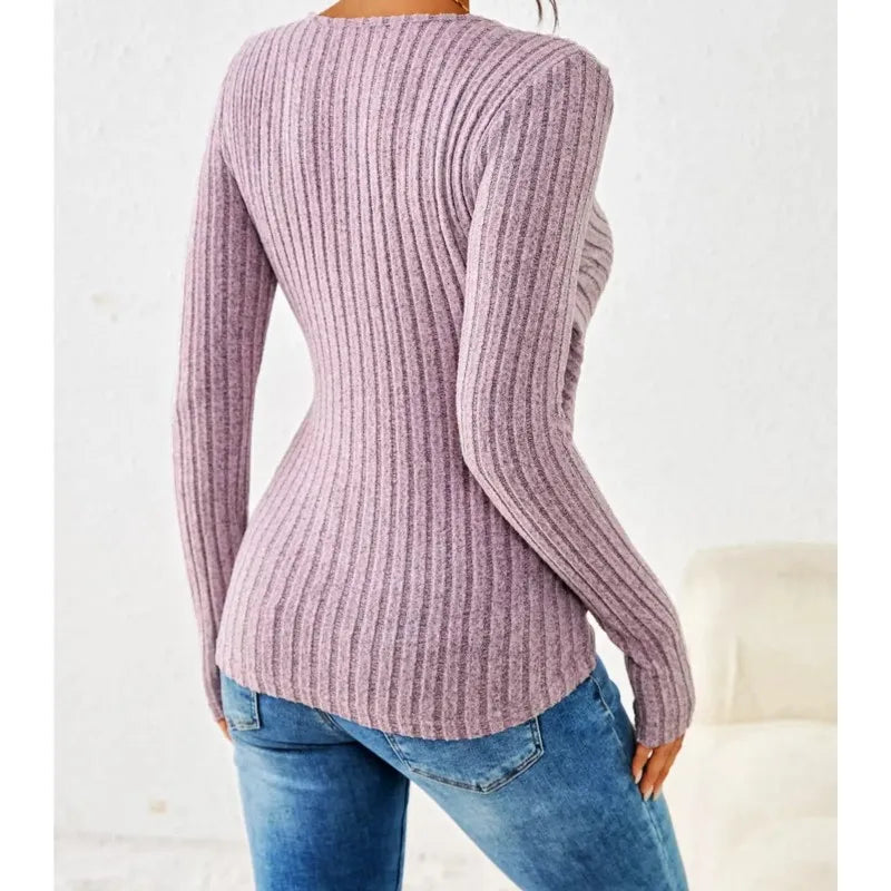 Auraya™ | Slimming Ribbed Knit Top (Almost Sold Out)
