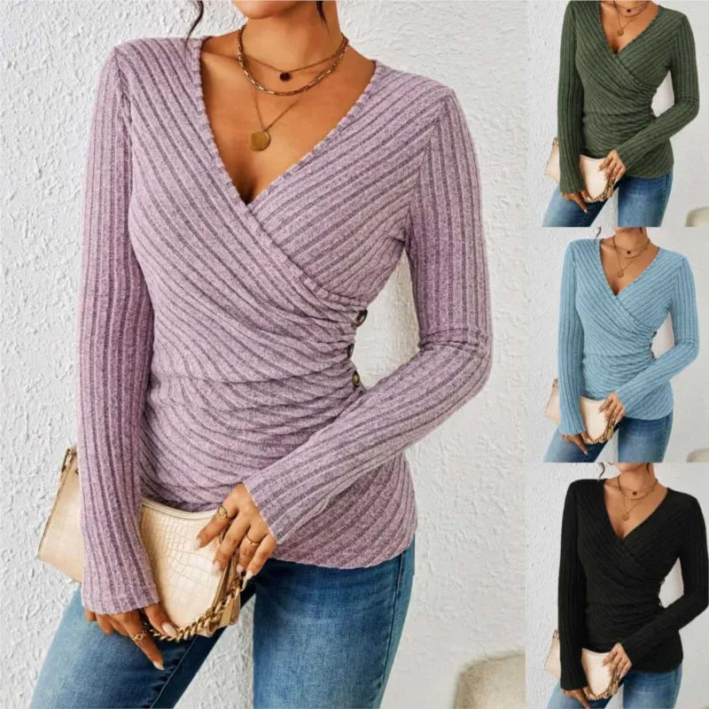 Auraya™ | Slimming Ribbed Knit Top (Almost Sold Out)