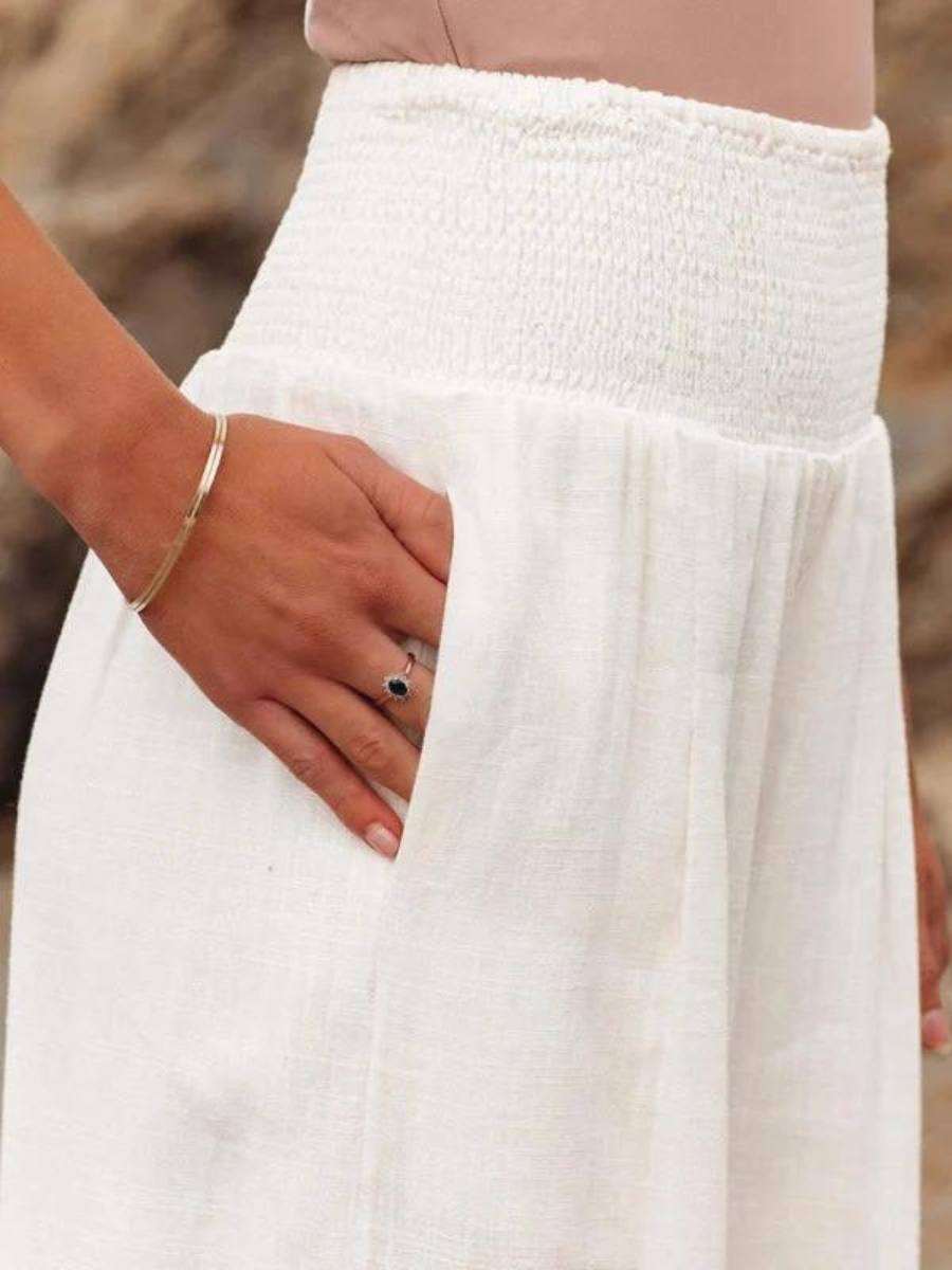 Aileen | Luxe Beach Wide Leg Pants
