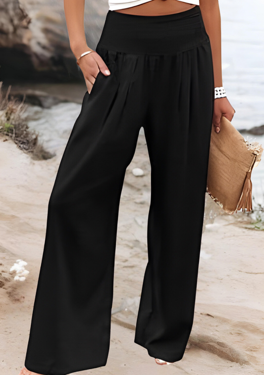 Aileen | Luxe Beach Wide Leg Pants