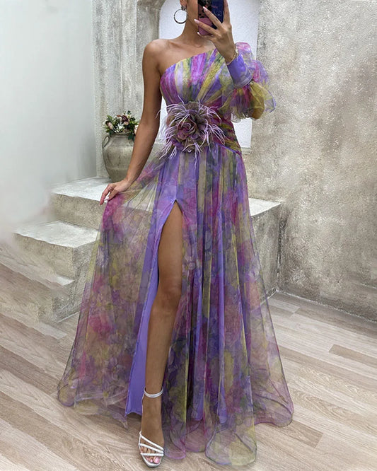 Celisse™ | Premium Luxe One-Sleeve Dress (Almost Sold Out)